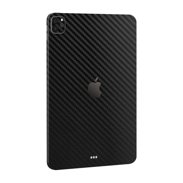 iPad PRO 11  (2021) Textured CARBON Fibre Skin - BLACK For Cheap