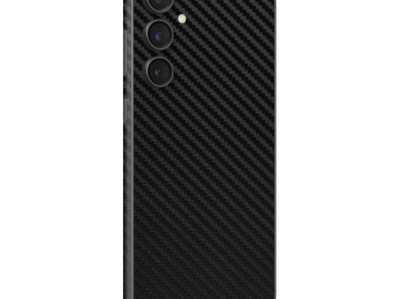 Samsung Galaxy S23(FE) Textured CARBON Fibre Skin - BLACK Discount