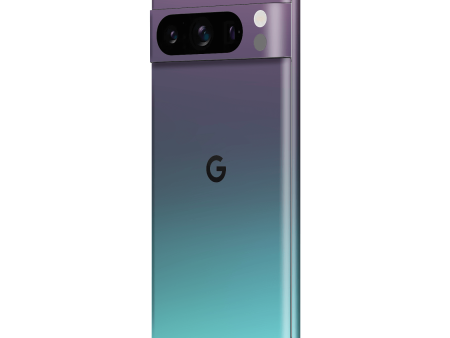 Google Pixel 8 PRO CHAMELEON TURQUOISE LAVENDER Matt Metallic Skin Cheap