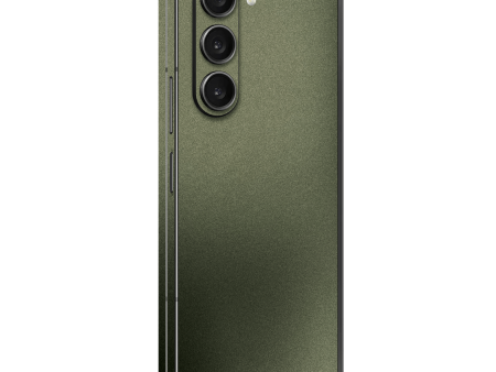 Samsung Galaxy Z FOLD 5 Military Green Metallic Skin Discount