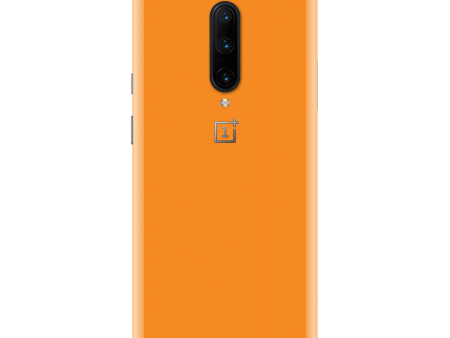 OnePlus 7 PRO LUXURIA Sunrise Orange Matt Textured Skin For Discount