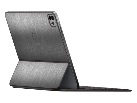 Smart Keyboard FOLIO for iPad Pro 12.9  BRUSHED TITANIUM Metallic Skin Online now