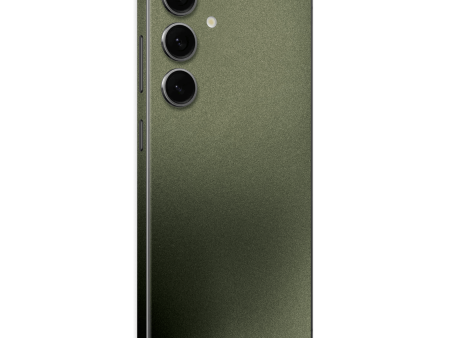 Samsung Galaxy S24 Military Green Metallic Skin Discount