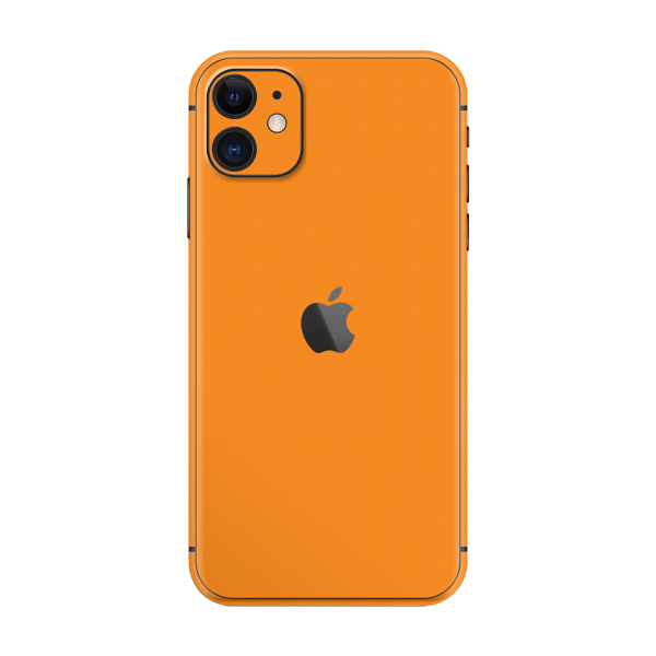 iPhone 11 LUXURIA Sunrise Orange Matt Textured Skin Online