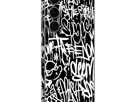 Samsung Galaxy S24 SIGNATURE Monochrome Graffiti Skin For Discount