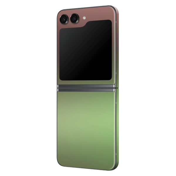 Samsung Z Flip 5 CHAMELEON AVOCADO Matt Metallic Skin Online Sale