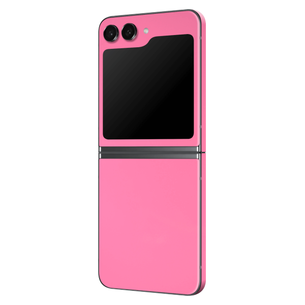 Samsung Z Flip 5 GLOSSY HOT PINK Skin Cheap