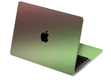 MacBook PRO 14  (2021 2023) CHAMELEON AVOCADO Matt Metallic Skin For Sale