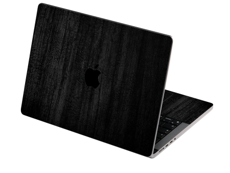 MacBook PRO 14  (2021 2023) LUXURIA BLACK CHARCOAL Textured Skin Online Sale