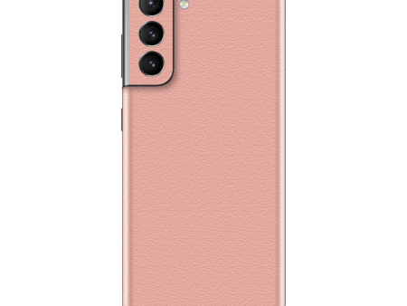 Samsung Galaxy S21+ PLUS ULTRA LUXURIA Soft PINK Textured Skin For Cheap