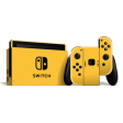 Nintendo SWITCH LUXURIA Tuscany Yellow Textured Skin For Sale