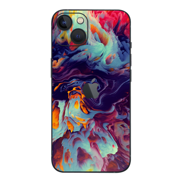 iPhone 13 MINI SIGNATURE Burning Water Skin For Cheap