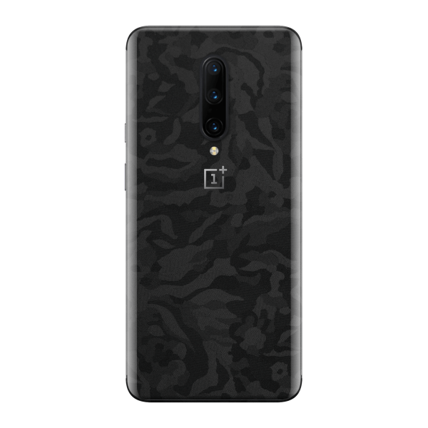 OnePlus 7 PRO Luxuria BLACK CAMO 3D TEXTURED Skin Online Hot Sale