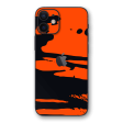 iPhone 12 MINI SIGNATURE Orange Paint Splatter Skin Discount