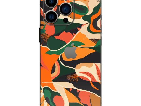 iPhone 14 PRO SIGNATURE Vintage Art Skin Hot on Sale