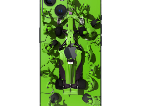 iPhone 13 MINI SIGNATURE Electric Bolid Pit Stop Skin Fashion