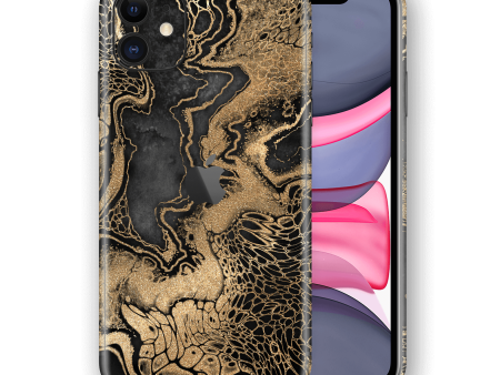 iPhone 11 SIGNATURE LIQUID GOLD Veins Skin Fashion