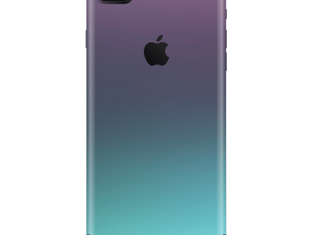 iPhone 8 PLUS CHAMELEON TURQUOISE LAVENDER Matt Metallic Skin Fashion