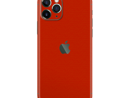 iPhone 11 PRO Luxuria Red Cherry Juice Matt Textured Skin Fashion