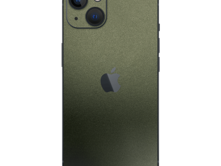 iPhone 13 MINI Military Green Metallic Skin Cheap