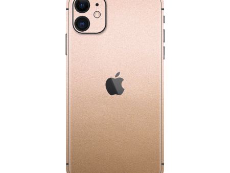 iPhone 11 LUXURIA Rose Gold Metallic Skin Online Hot Sale