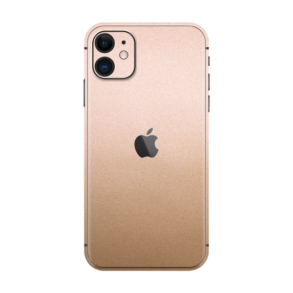 iPhone 11 LUXURIA Rose Gold Metallic Skin Online Hot Sale