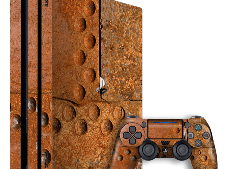 Playstation 4 PRO (PS4 Pro) SIGNATURE RUST Skin - 14 Online