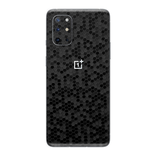 OnePlus 8T LUXURIA BLACK HONEYCOMB 3D TEXTURED Skin Hot on Sale