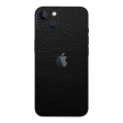 iPhone 14 LUXURIA RIDERS Black LEATHER Textured Skin For Cheap