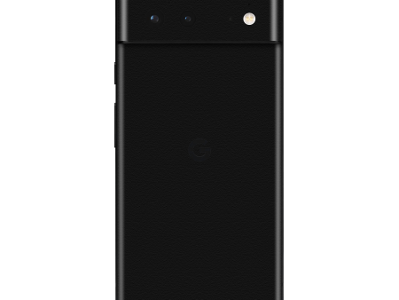 Google Pixel 6 LUXURIA Raven Black Textured Skin For Sale