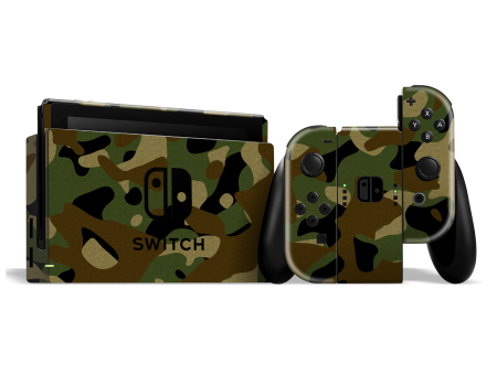 Nintendo SWITCH SIGNATURE Camouflage CLASSIC Skin Sale