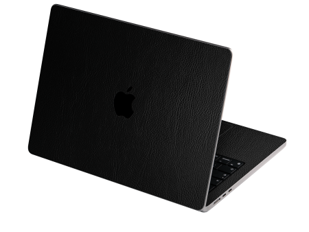 MacBook AIR 13.6  (2022 2024) LUXURIA RIDERS Black LEATHER Textured Skin Cheap