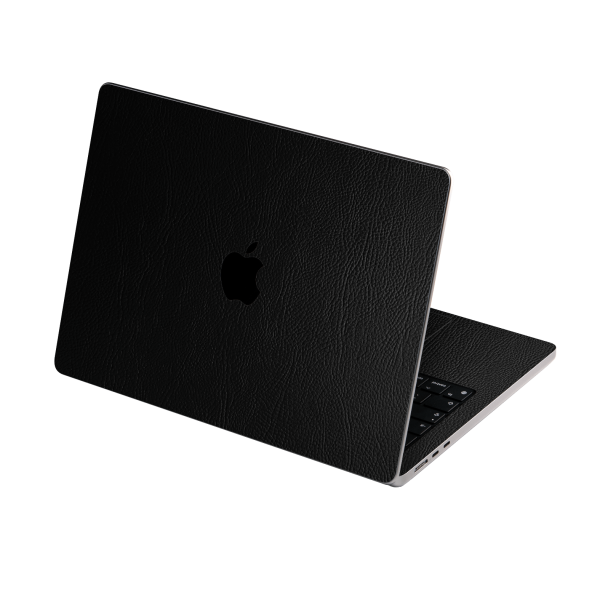 MacBook AIR 13.6  (2022 2024) LUXURIA RIDERS Black LEATHER Textured Skin Cheap