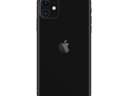 iPhone 11 LUXURIA Raven Black Textured Skin Supply