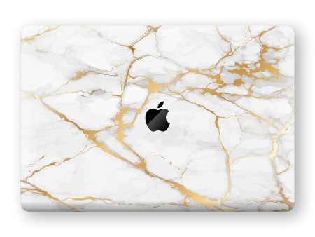 MacBook Air 13  (2018-2019) SIGNATURE MARBLE - WHITE GOLD Skin Fashion