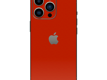 iPhone 15 PRO LUXURIA Red Cherry Juice Matt Textured Skin Online now