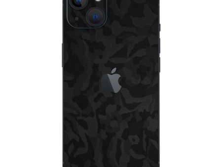 iPhone 14 LUXURIA BLACK CAMO 3D TEXTURED Skin Online Hot Sale