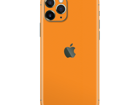 iPhone 11 Pro MAX LUXURIA Sunrise Orange Matt Textured Skin Cheap