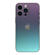 iPhone 14 PRO CHAMELEON TURQUOISE LAVENDER Matt Metallic Skin on Sale