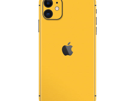 iPhone 11 LUXURIA Tuscany Yellow Textured Skin on Sale