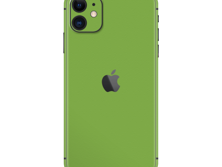 iPhone 11 LUXURIA Lime Green Textured Skin For Discount