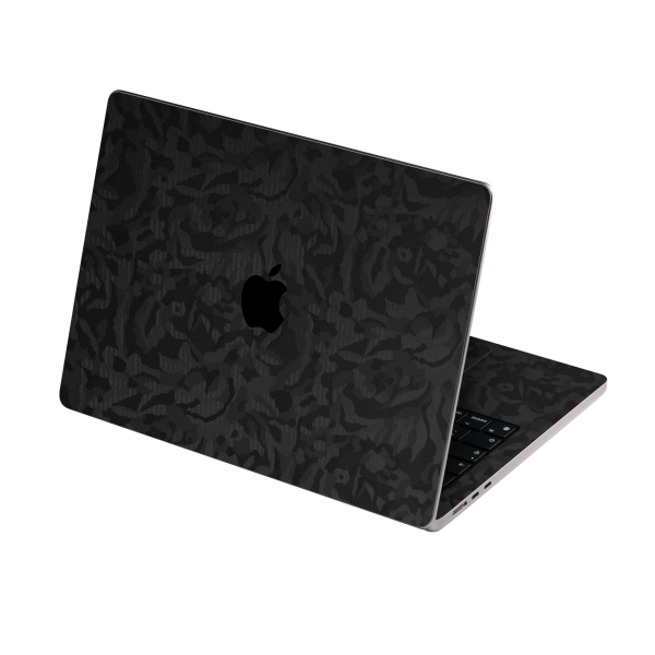 MacBook AIR 13.6  (2022 2024) LUXURIA BLACK CAMO 3D TEXTURED Skin For Discount