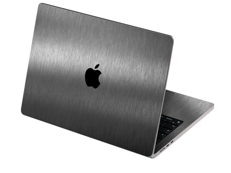 MacBook AIR 13.6  (2022 2024) BRUSHED TITANIUM Metallic Skin Sale