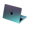 MacBook AIR 13.6  (2022 2024) CHAMELEON TURQUOISE LAVENDER Matt Metallic Skin Online Sale