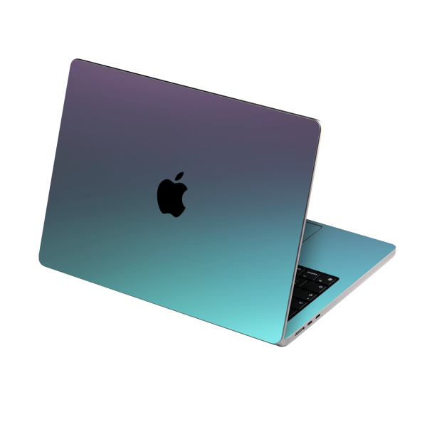 MacBook AIR 13.6  (2022 2024) CHAMELEON TURQUOISE LAVENDER Matt Metallic Skin Online Sale