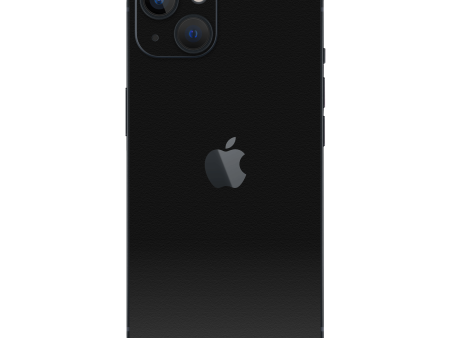 iPhone 14 LUXURIA Raven Black Textured Skin Online now