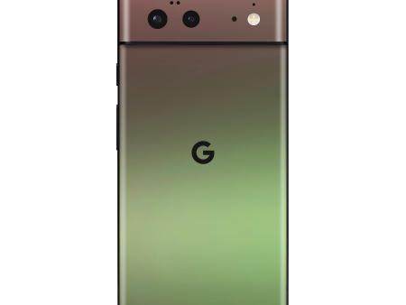 Google Pixel 6 CHAMELEON AVOCADO Matt Metallic Skin Discount