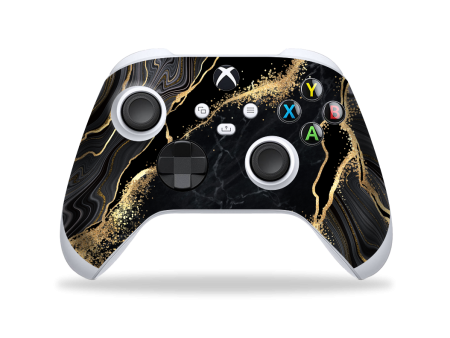 XBOX Series S CONTROLLER Skin - SIGNATURE Elegant GOLD Details Cheap