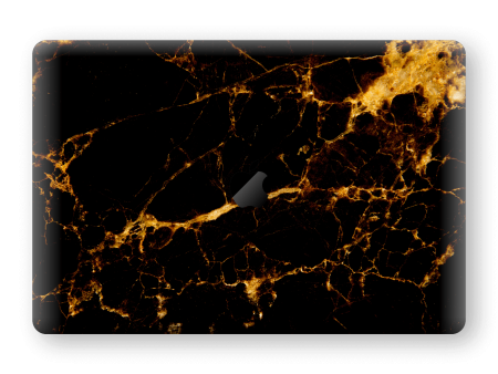 MacBook Air 13  (2018-2019) SIGNATURE MARBLE - BLACK GOLD Skin Online Hot Sale