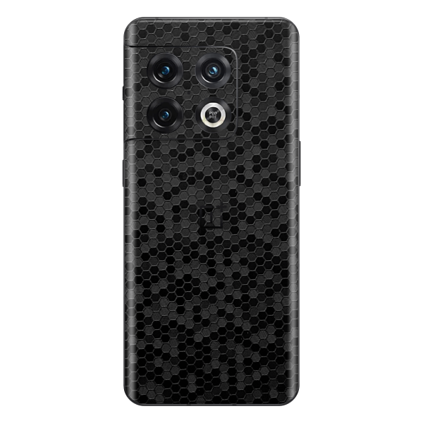 OnePlus 10 PRO LUXURIA 3D TEXTURED BLACK HONEYCOMB Skin For Sale